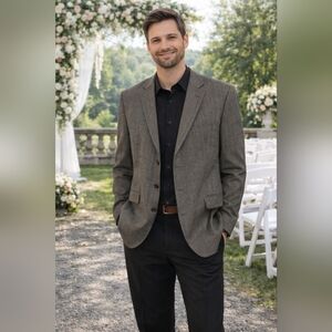 Kenneth Cole NY for Dillard's  Wedding Guest Blazer/Dress Mens Jacket